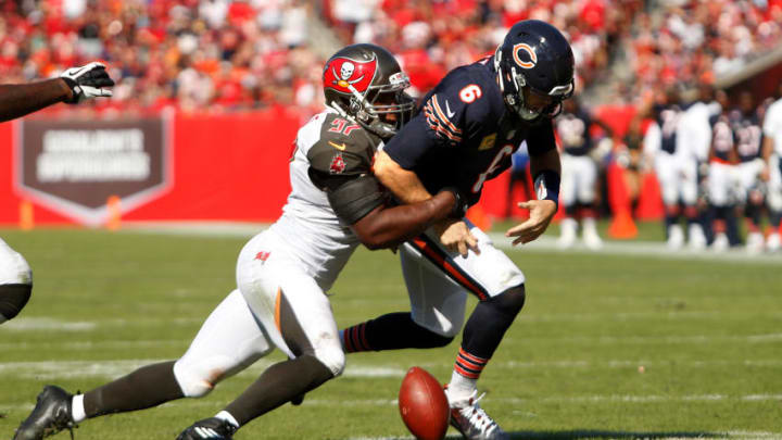 TAMPA, FL - NOVEMBER 13: Defensive end Noah Spence