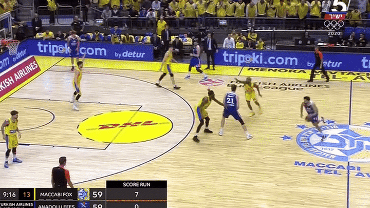 Avdija onball defense, effort to fight to stay in front and to shield off lane, decent quickness, good block