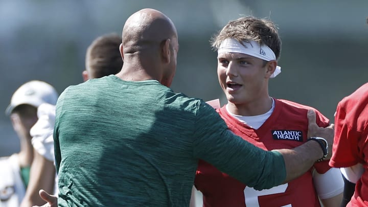 Robert Saleh, Zach Wilson, New York Jets