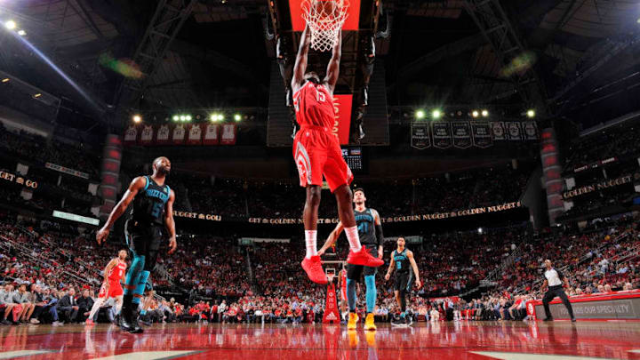 Charlotte Hornets trade target Clint Capela (Photo by Bill Baptist/NBAE via Getty Images)