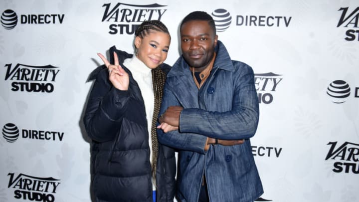 PARK CITY, UTAH - JANUARY 27: Storm Reid (L) and David Oyelowo stop by DIRECTV Lodge presented by AT&T during Sundance Film Festival 2019 on January 27, 2019 in Park City, Utah. (Photo by Vivien Killilea/Getty Images for AT&T and DIRECTV)