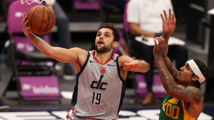 Raul Neto #19 of the Washington Wizards (Photo by Patrick Smith/Getty Images)