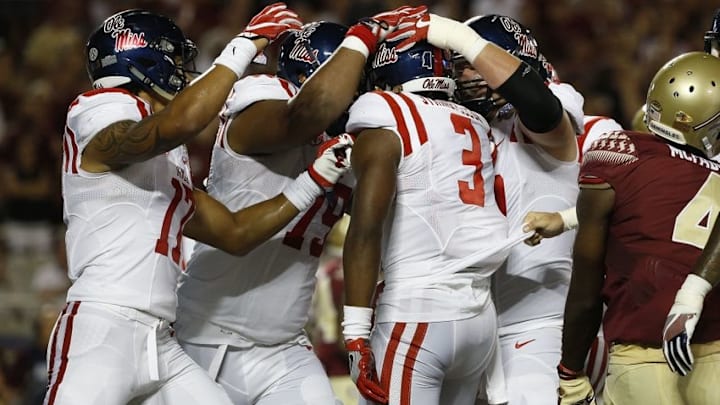 Sep 5, 2016; Orlando, FL, USA; Mississippi Rebels wide receiver Damore