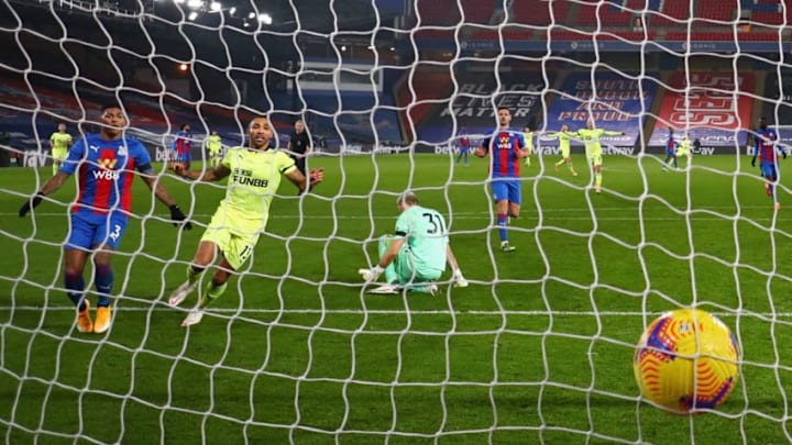 Newcastle United F.C.'s Callum Wilson. (Photo by CLIVE ROSE/POOL/AFP via Getty Images)