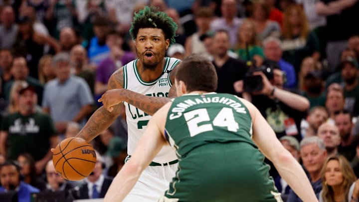 Milwaukee Bucks: Pat Connaughton, Boston Celtics: Marcus Smart