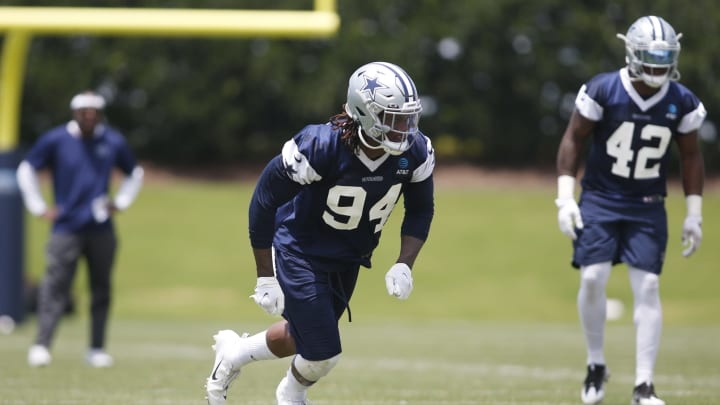 Randy Gregory, OLB, Dallas Cowboys Mandatory Credit: Tim Heitman-USA TODAY Sports