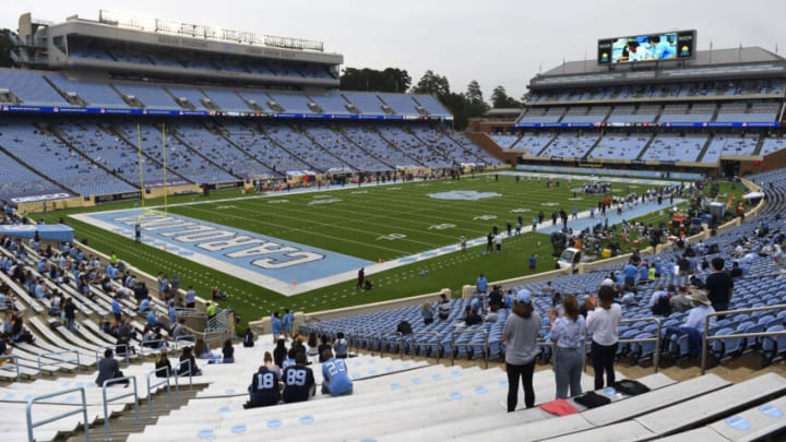 Oct 10, 2020; Chapel Hill, North Carolina, USA; A general view of Kenan Memorial Stadium. Mandatory Credit: Bob Donnan-USA TODAY Sports