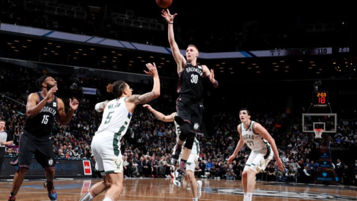 Brooklyn Nets Dzanan Musa. Mandatory Copyright Notice: Copyright 2019 NBAE (Photo by Nathaniel S. Butler/NBAE via Getty Images)