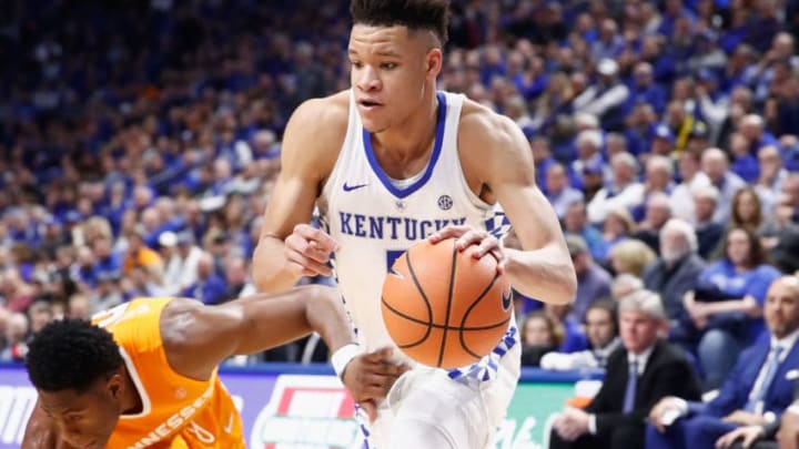 LEXINGTON, KY - FEBRUARY 06: Kevin Knox