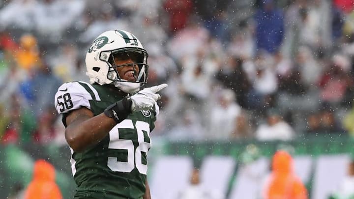Darron Lee of the New York Jets (Photo by Al Bello/Getty Images)