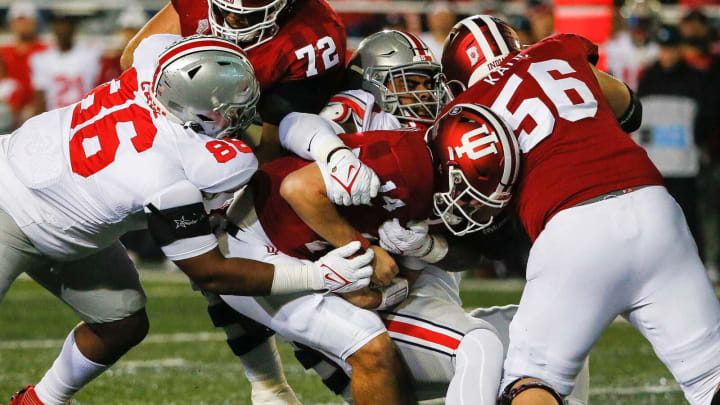 The Ohio State Football team has a defense that has greatly improved over the last few weeks.Cfb Ohio State Buckeyes At Indiana Hoosiers