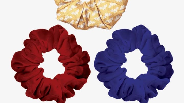 Discover the 'Wonder Woman 1984' scrunchies set at Hot Topic.