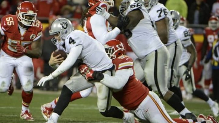 The Chiefs should do everything they can to bring back Jaye Howard. The question is whether everything they can do will be enough. Mandatory Credit: John Rieger-USA TODAY Sports