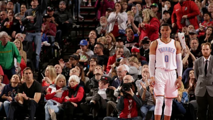 PORTLAND, OR - NOVEMBER 5: Russell Westbrook