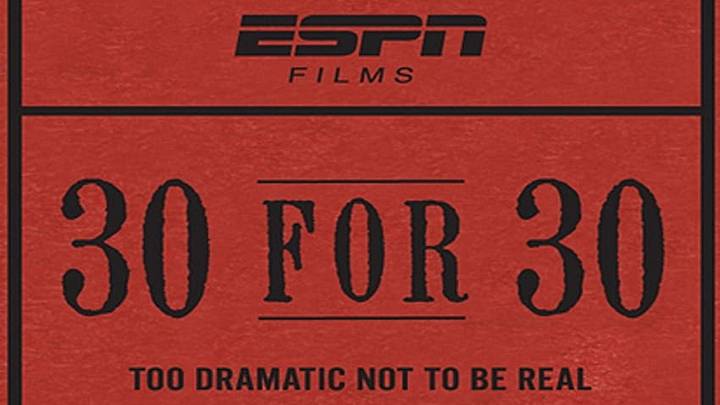 ESPN had unveiled it's new lineup of 30 for 30 documentaries that will air beginning in October.