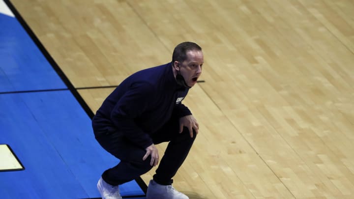 Oral Roberts Golden Eagles head coach Paul Mills Joshua Bickel-USA TODAY Sports