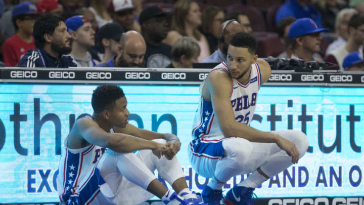 Ben Simmons | Philadelphia 76ers, Markelle Fultz (Photo by Mitchell Leff/Getty Images)