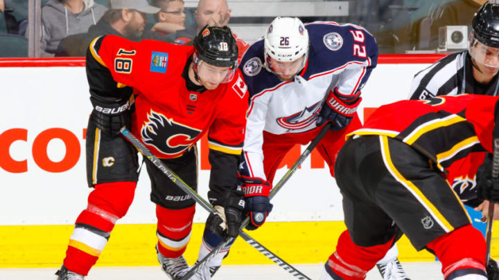 CALGARY, AB - MARCH 29: Matt Stajan
