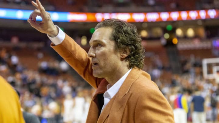 Matthew McConaughey, Texas Football Spillman-USA TODAY Sports