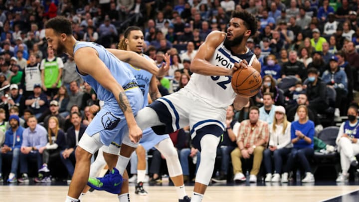 Kyle Anderson, Karl-Anthony Towns, Minnesota Timberwolves (Photo by David Berding/Getty Images) Kyle Anderson, Karl-Anthony Towns, Minnesota Timberwolves (Photo by David Berding/Getty Images)