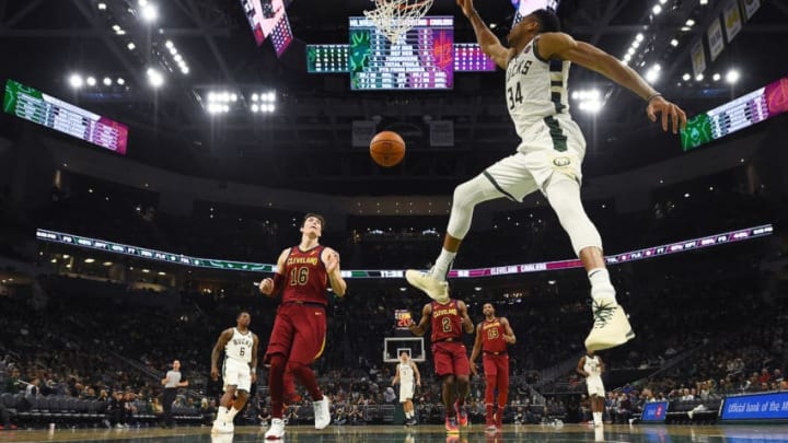 NBA Odds Milwaukee Bucks Giannis Antetokounmpo (Photo by Stacy Revere/Getty Images)