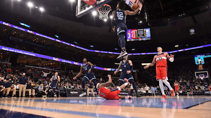 Ja Morant and the Memphis Grizzlies take on the Philadelphia 76ers tonight at 7:00 PM EST (Photo by Justin Ford/Getty Images)