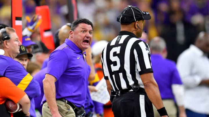 Ed Orgeron, LSU Tigers. (Photo by Alika Jenner/Getty Images)