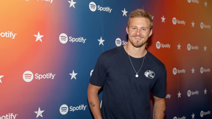 NASHVILLE, TENNESSEE – JUNE 11: Alexander Ludwig visits Spotify House during CMA Fest at Ole Red on June 11, 2022 in Nashville, Tennessee. (Photo by Rick Kern/Getty Images for Spotify )