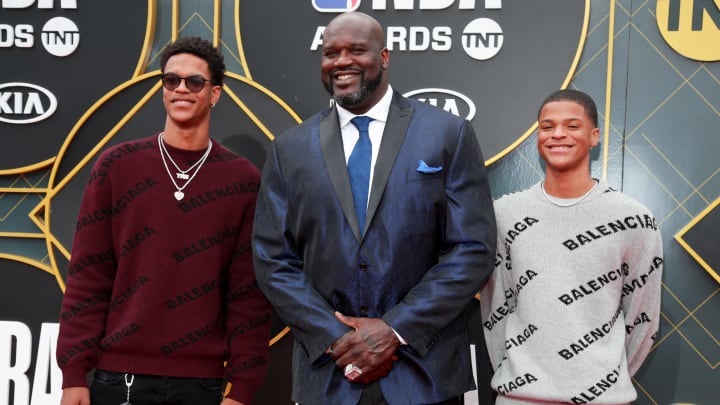 Miami Heat Shaq challenges Wade and LeBron to father son tournament