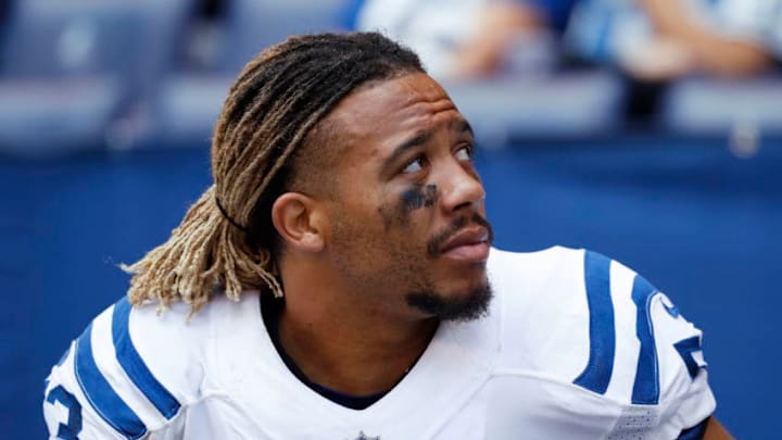 INDIANAPOLIS, IN - AUGUST 13: Edwin Jackson