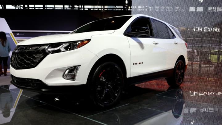 CHICAGO - FEBRUARY 08: 2018 Chevrolet Equinox is on display at the 110th Annual Chicago Auto Show at McCormick Place in Chicago, Illinois on February 8, 2018. (Photo By Raymond Boyd/Getty Images) CHICAGO - FEBRUARY 08: 2018 Chevrolet Equinox is on display at the 110th Annual Chicago Auto Show at McCormick Place in Chicago, Illinois on February 8, 2018. (Photo By Raymond Boyd/Getty Images)