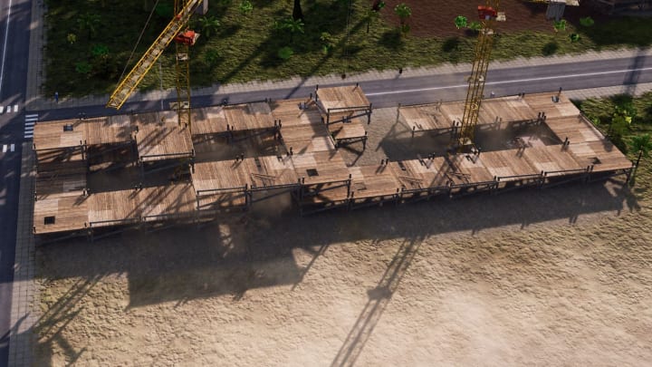At full res, Tropico 6’s anti-aliasing leaves a lot to be desired. Credit: Kalypso