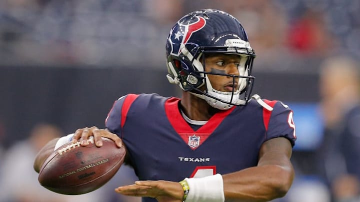 HOUSTON, TX - AUGUST 19: Deshaun Watson