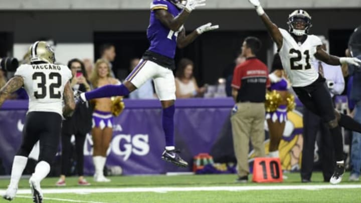 MINNEAPOLIS, MN – SEPTEMBER 11: Stefon Diggs (Photo by Hannah Foslien/Getty Images)