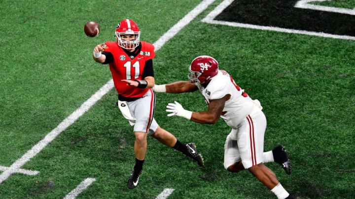 ATLANTA, GA - JANUARY 08: Jake Fromm