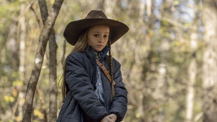 Cailey Fleming as Judith Grimes – The Walking Dead _ Season 10, Episode 15 – Photo Credit: Jackson Lee Davis/AMC