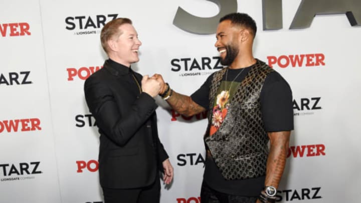 NEW YORK, NEW YORK - AUGUST 20: Joseph Sikora and Omari Hardwick at STARZ Madison Square Garden "Power" Season 6 Red Carpet Premiere, Concert, and Party on August 20, 2019 in New York City. (Photo by Jamie McCarthy/Getty Images for STARZ)