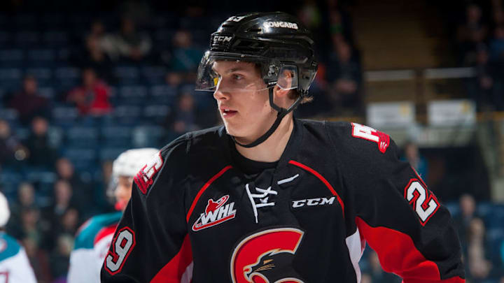 KELOWNA, CANADA - MARCH 1: Nikita Popugaev