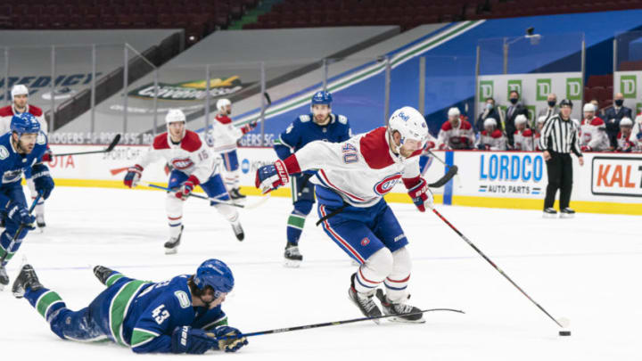 VANCOUVER, BC - JANUARY 20: Joel Armia Montreal Canadiens (Photo by Rich Lam/Getty Images)