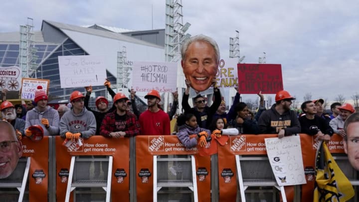 ESPN College Game Day fans (Photo by Steve Limentani/ISI Photos/Getty Images)