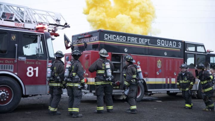 CHICAGO FIRE -- "51's Original Bell" Episode 820 -- Pictured: Chicago Fire -- (Photo by: Adrian S. Burrows Sr./NBC)