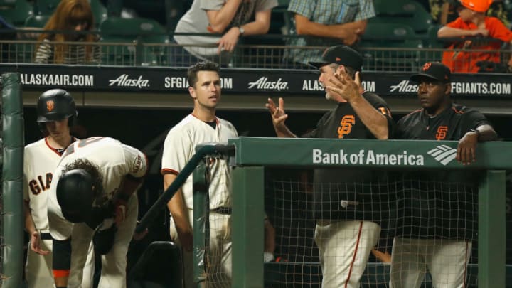 SAN FRANCISCO, CA - AUGUST 31: Buster Posey