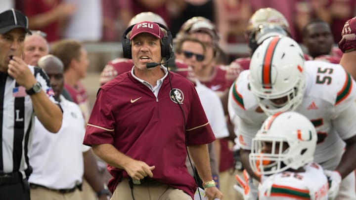 Oct 7, 2017; Tallahassee, FL, USA; Mandatory Credit: Glenn Beil-USA TODAY Sports