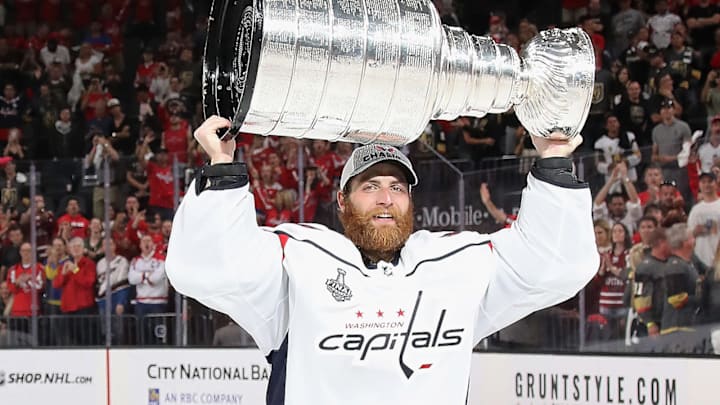 LAS VEGAS, NV – JUNE 07: Braden Holtby #70 of the Washington Capitals  . (Photo by Bruce Bennett/Getty Images)