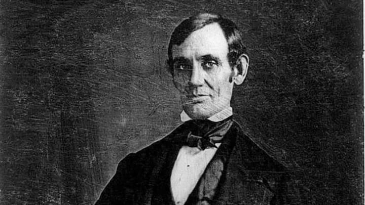 Abraham Lincoln around 1846.