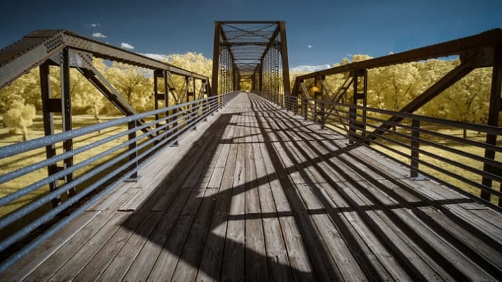 The Old Moore's Crossing Bridge