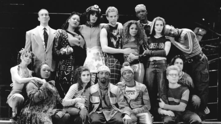 The original Broadway cast of Rent in 1996