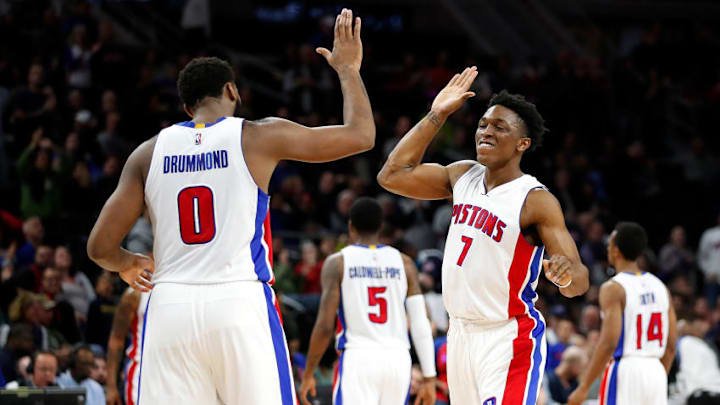 AUBURN HILLS, MI - MARCH 28: Andre Drummond