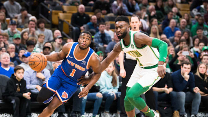 Jaylen Brown's defense is crucial to the Boston Celtics. (Photo by Kathryn Riley/Getty Images)