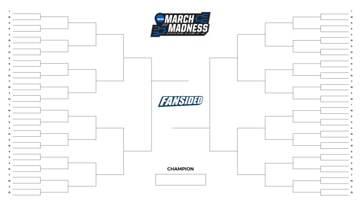 March Madness 2021 Blank Printable Ncaa Tournament Bracket